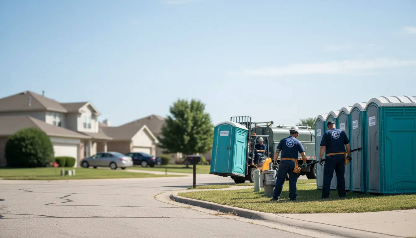 Porta Potty Rental in La Ward, TX near me